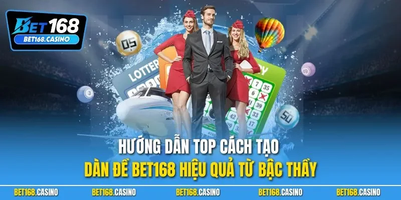 Hướng dẫn top cách tạo dàn đề BET168 hiệu quả từ bậc thầy
